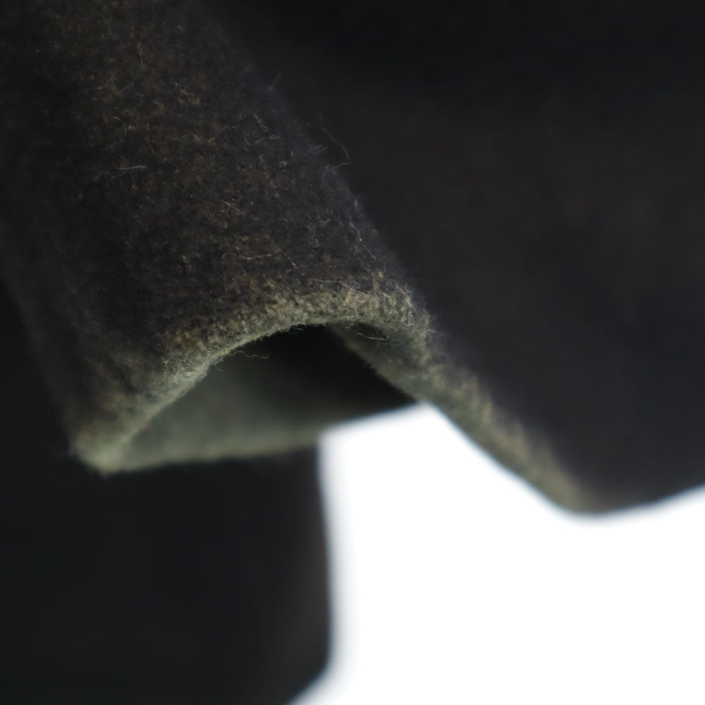 エセンプラーレ ウールブレンド オーバー ロングコート L ブラウン メンズ