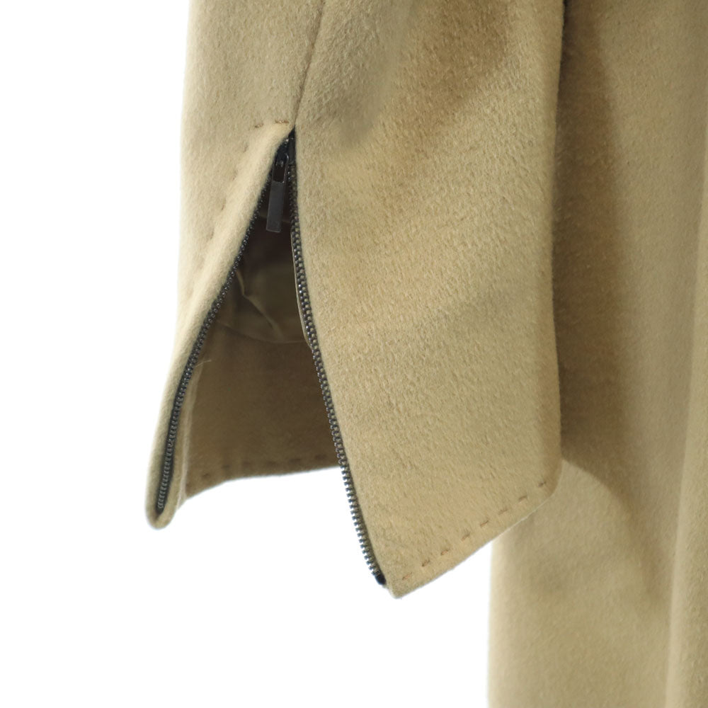 SPORTMAX スポーツマックス イタリア製 ウールブレンド ロングコート 42 ベージュ ベルト付き レディース