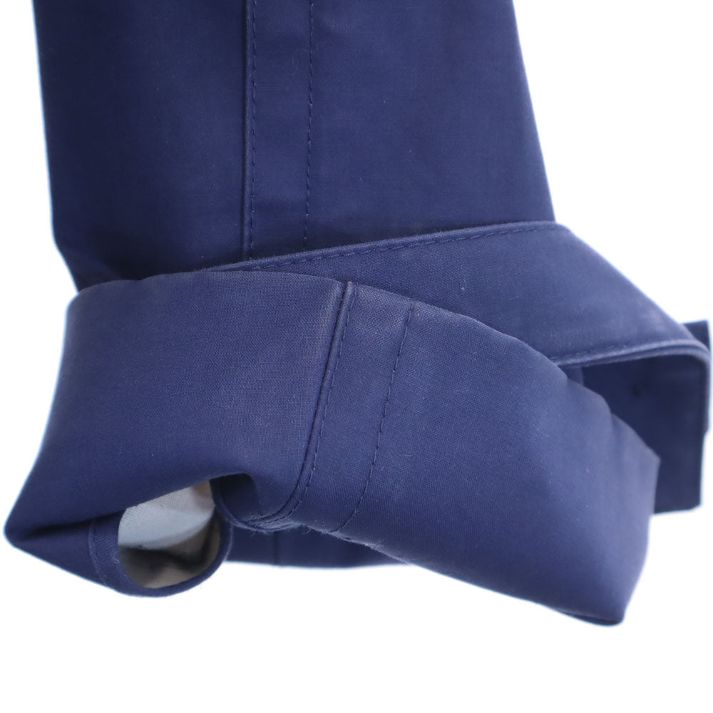 CELINE セリーヌ スロバキア製 トレンチコート 36 ブルー ベルト付き レディース