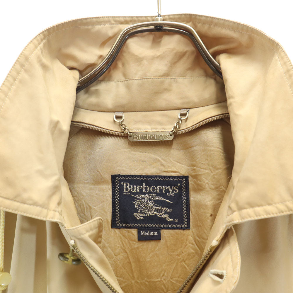 Burberrys バーバリーズ 90s オールド C-TK83 フーデッド コート M ベージュ ライナー欠損 メンズ