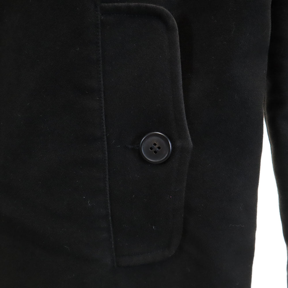 A.P.C. アーペーセー 日本製 ステンカラーコート 2 ブラック メンズ