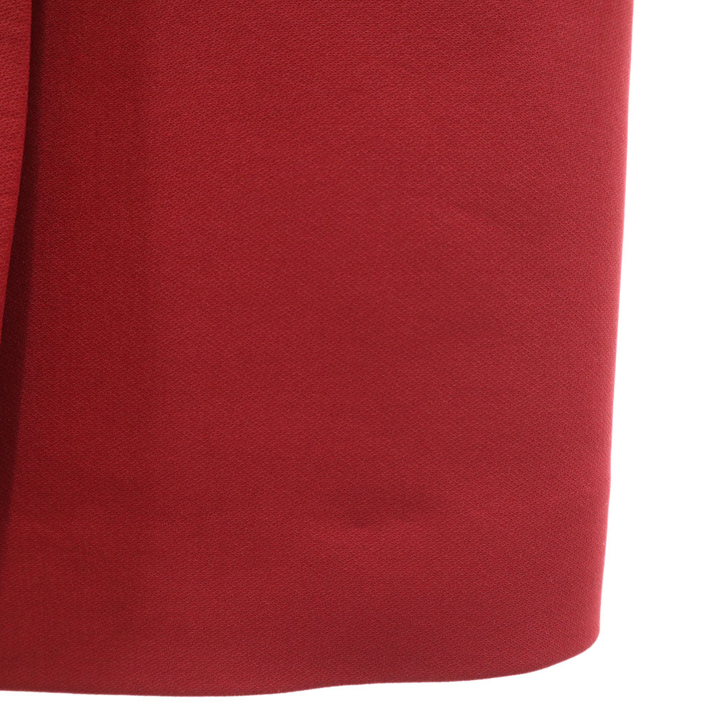 FOXEY NEW YORK フォクシーニューヨーク 2015年製 日本製 ステンカラーコート 38 レッド 34605-MACFY101SI レディース