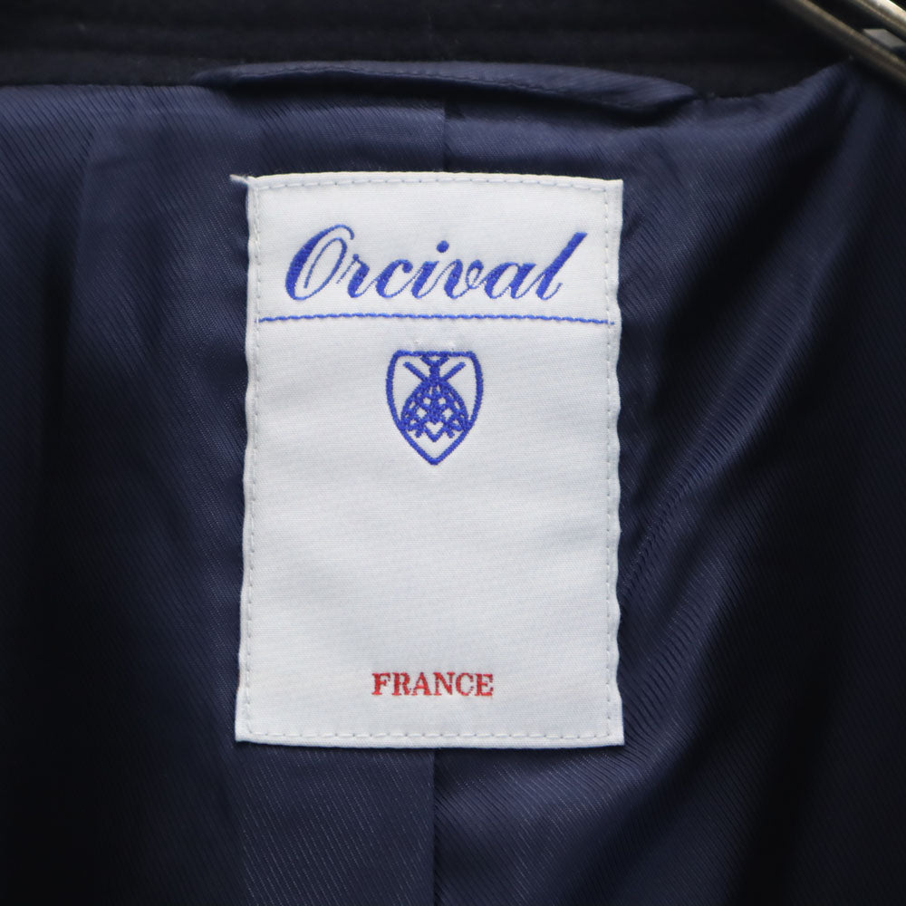 ORCIVAL オーシバル メルトン ピーコート 16 ネイビー レディース