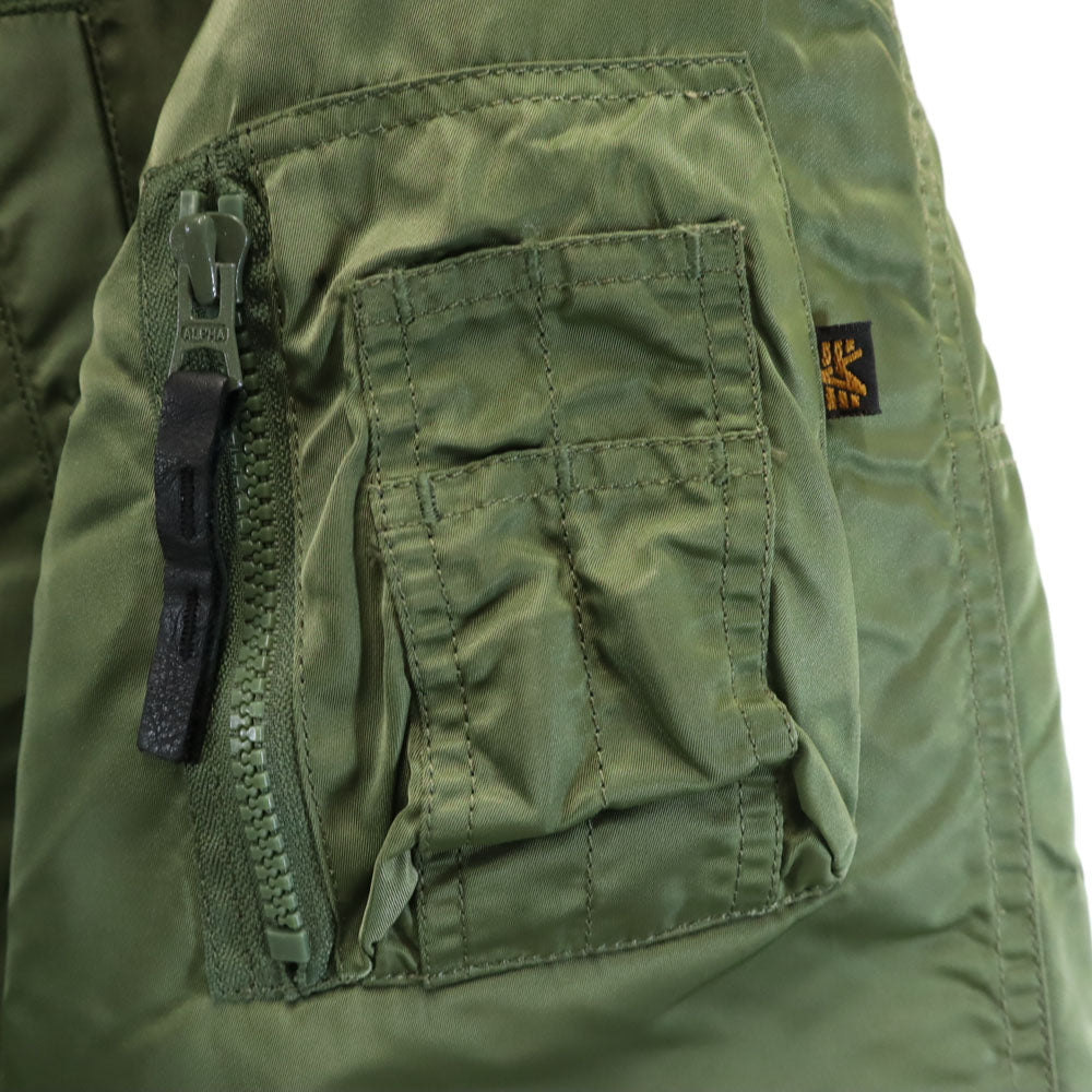 ALPHA INDUSTRIES INC アルファインダストリーズ N-3B フライトジャケット M カーキ メンズ
