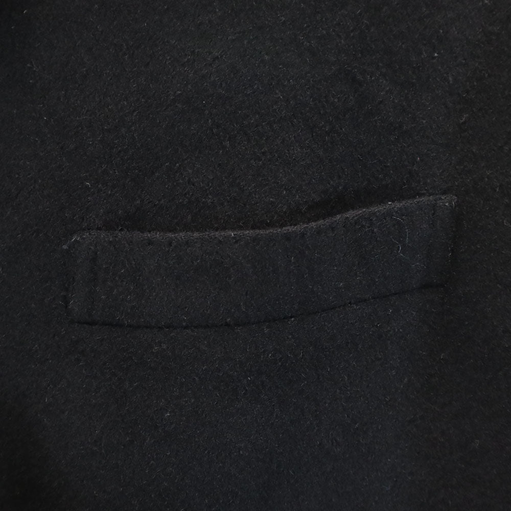 LOURES カシミア100% チェスターコート LL 黒 メンズ