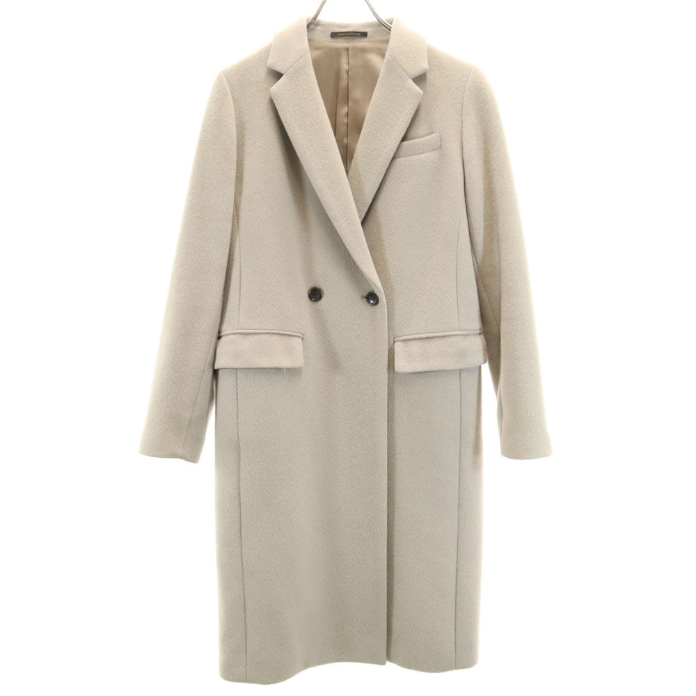 BARNYARDSTORM バンヤードストーム ウールブレンド チェスターコート 0 グレー系 ダブルボタン レディース