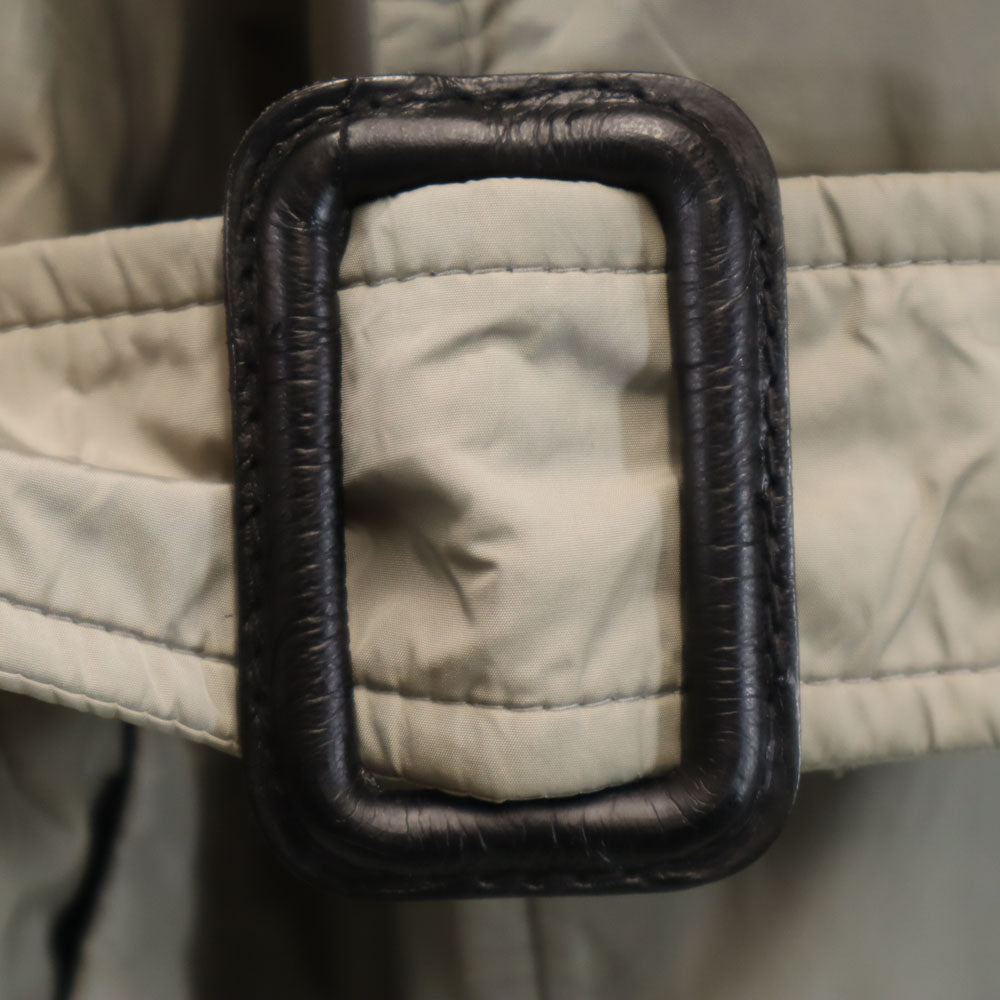 アド ナイロン トレンチコート USA32 カーキ BEAMS PLUS 裏地付き メンズ