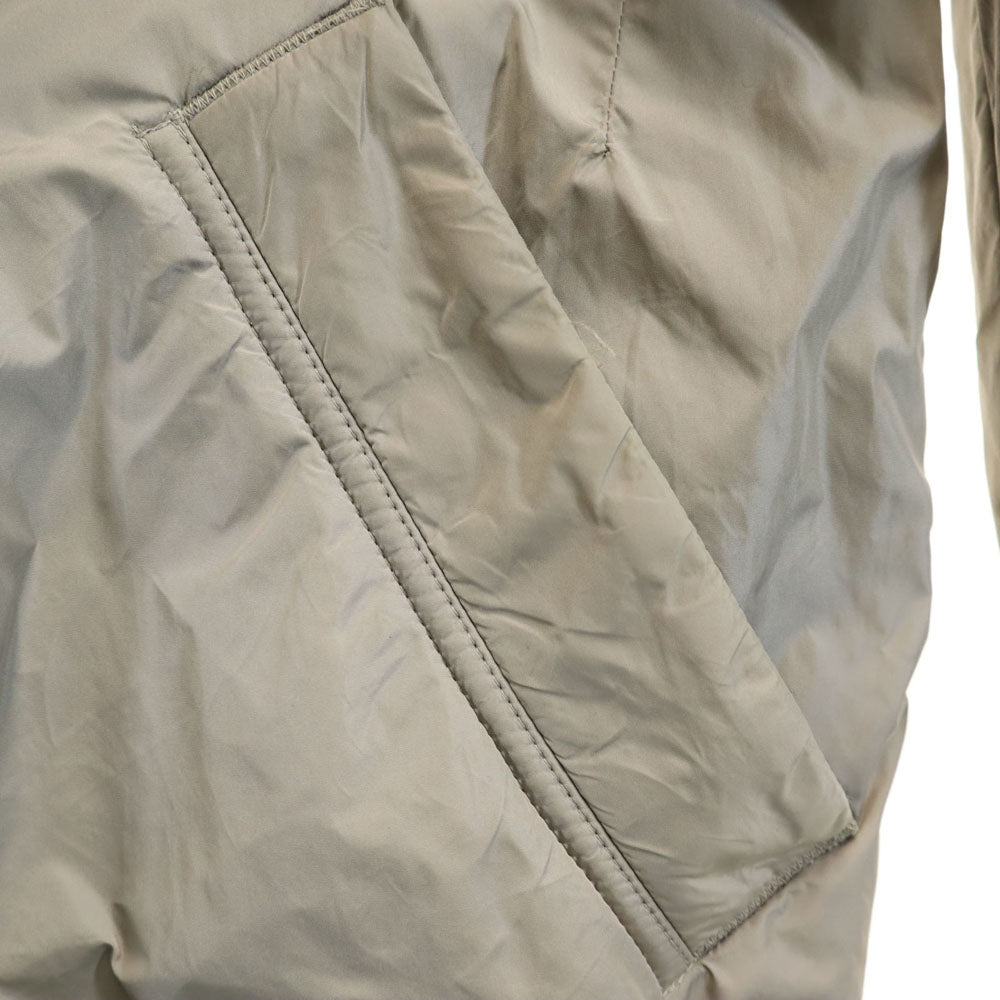 アド ナイロン トレンチコート USA32 カーキ BEAMS PLUS 裏地付き メンズ