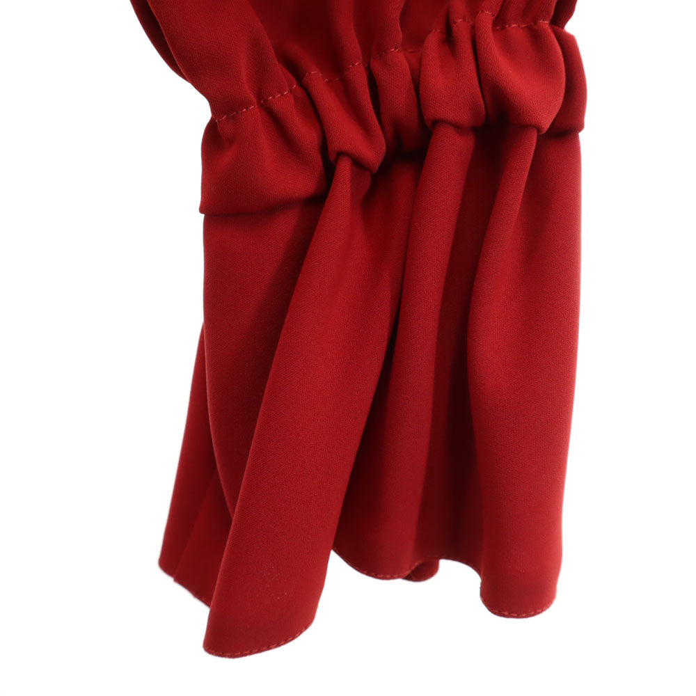 MM6 Maison Margiela エムエムシックス メゾン マルジェラ イタリア製 長袖 ワンピース 40 レッド レディース