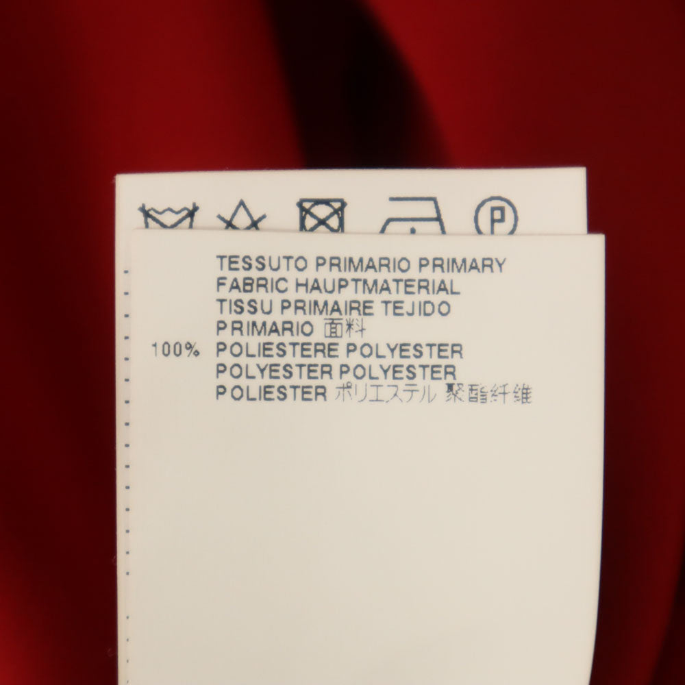MM6 Maison Margiela エムエムシックス メゾン マルジェラ イタリア製 長袖 ワンピース 40 レッド レディース