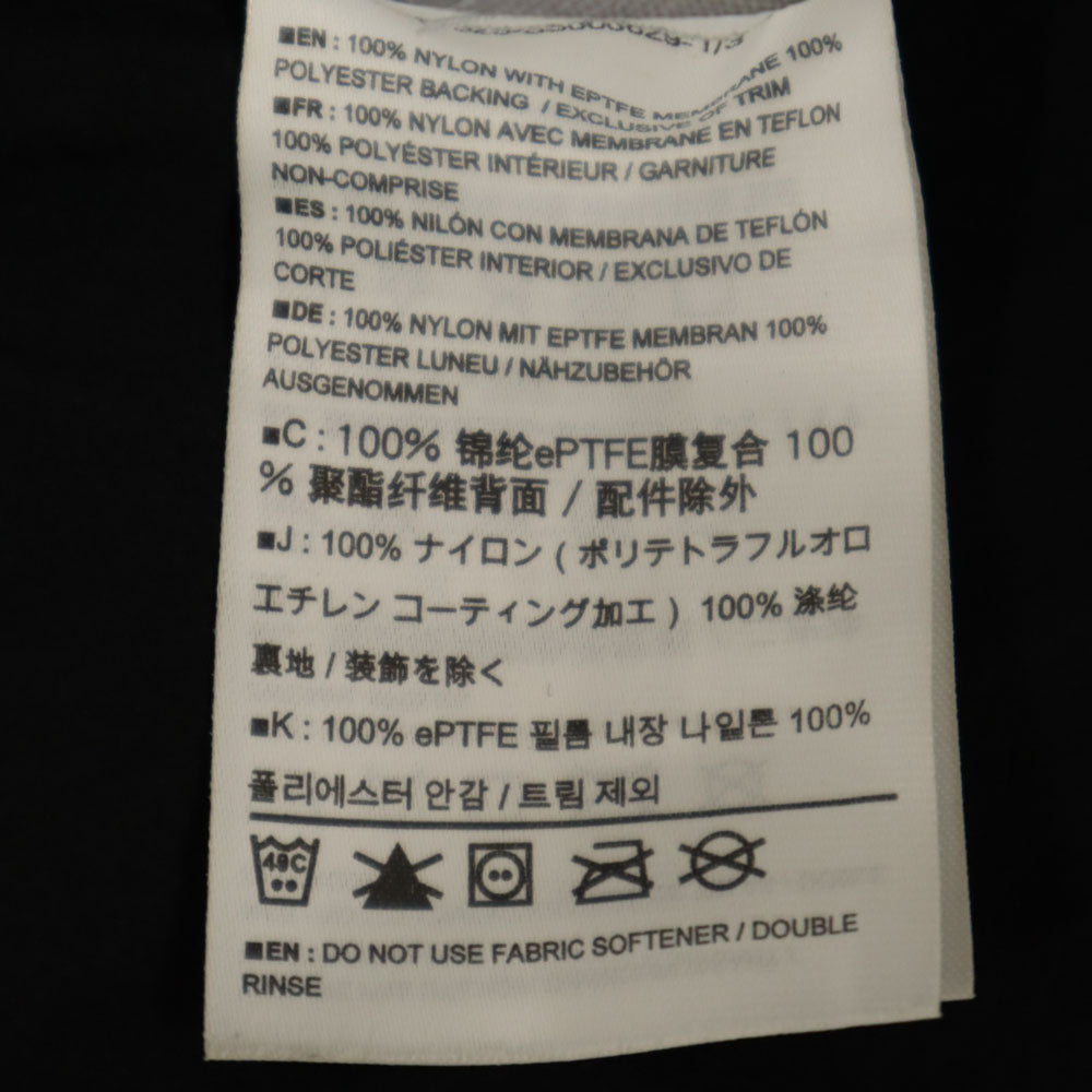 ARC'TERYX アークテリクス カナダ製 ステンカラーコート M チャコールブラック レディース