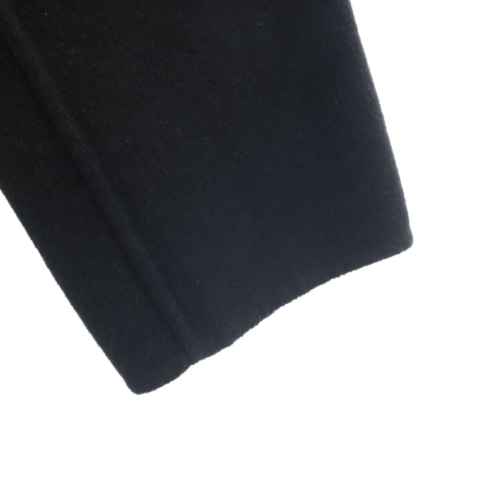 AMERI UNDRESSED アメリ ウールブレンド フリルカラー コート M 黒 レディース