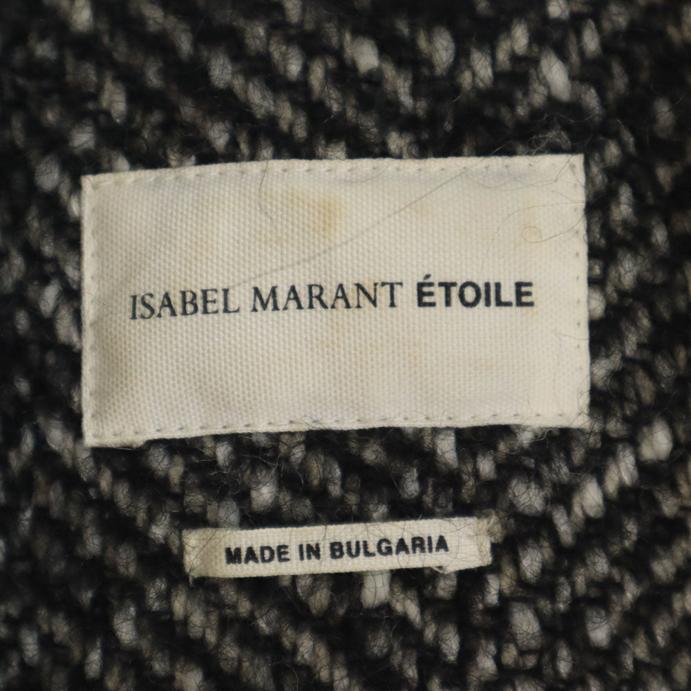 ISABEL MARANT E'TOILE イザベルマランエトワール ブルガリア製 チェスターコート 36 ブラック レディース