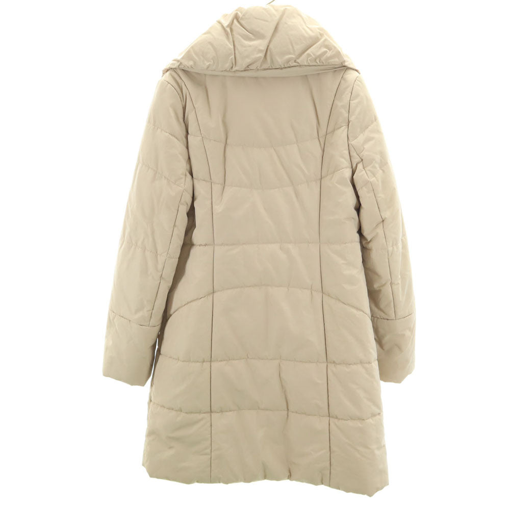 VIVIENNE TAM ヴィヴィアンタム ショールカラー 中綿コート 1 ベージュ レディース