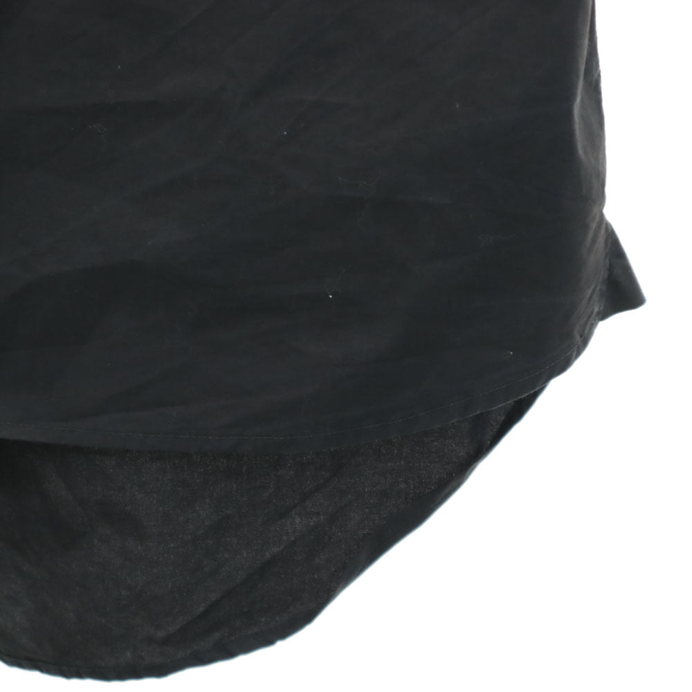 MM6 エムエムシックス 2020年 イタリア製 長袖 ボタンダウンシャツ 42 ブラック レディース