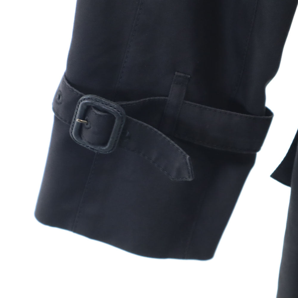 Aquascutum アクアスキュータム 日本製 トレンチコート ブラック ライナー ベルト付き レディース