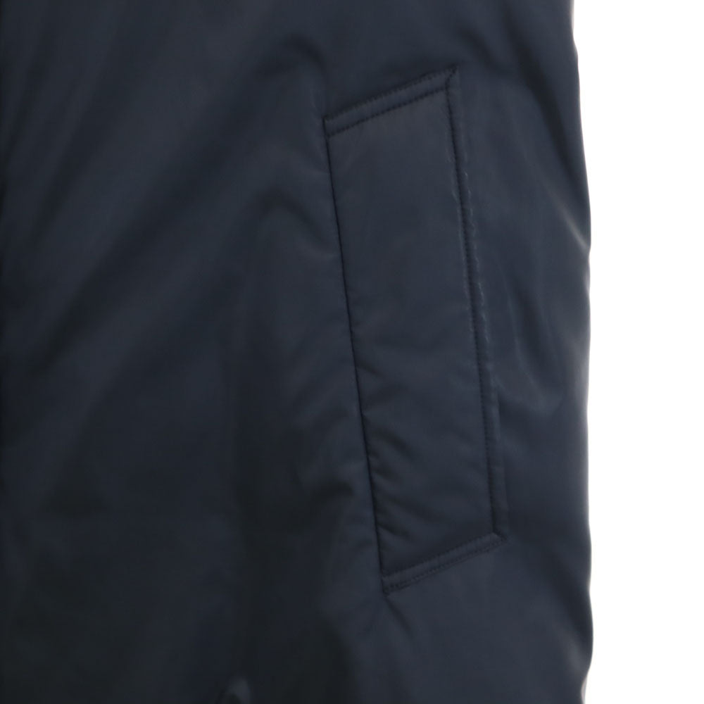 BURBERRY BLACK LABEL バーバリーブラックレーベル ノバチェック柄 ダウンコート L ブラック フード欠損 三陽商会 メンズ