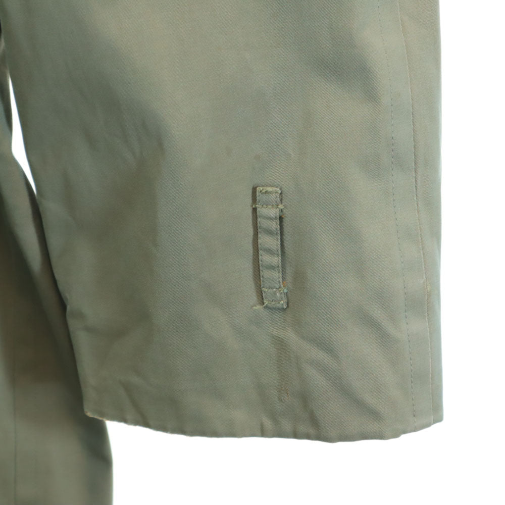 Burberrys バーバリーズ 80s 90s ヴィンテージ イングランド製 ノバチェック柄 トレンチコート 玉虫色 ライナー、ベルト欠損 メンズ