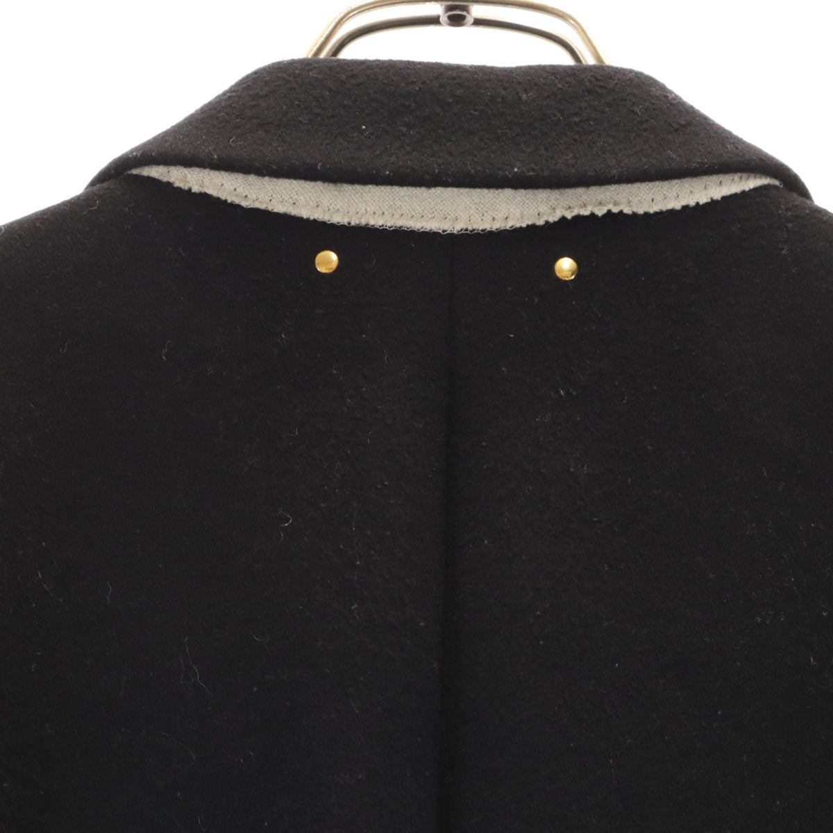 Paul Smith ポールスミス 日本製 メルトン チェスターコート M ブラック メンズ