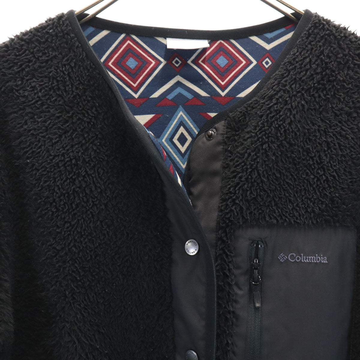 Columbia コロンビア フリース ボアコート M 黒 アウトドア レディース