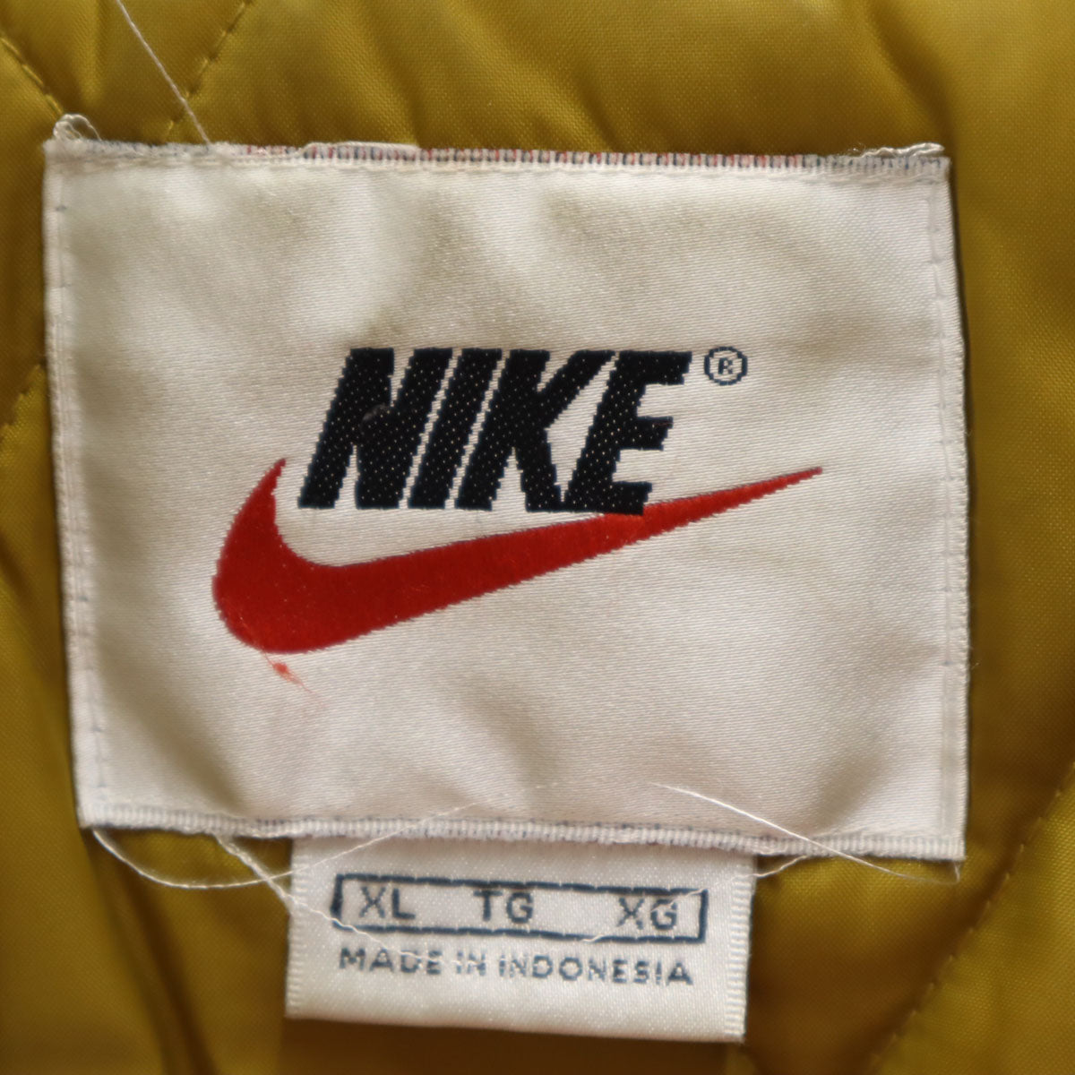 NIKE ナイキ 90s 00s オールド 白タグ 中綿ジャケット XL ネイビー メンズ