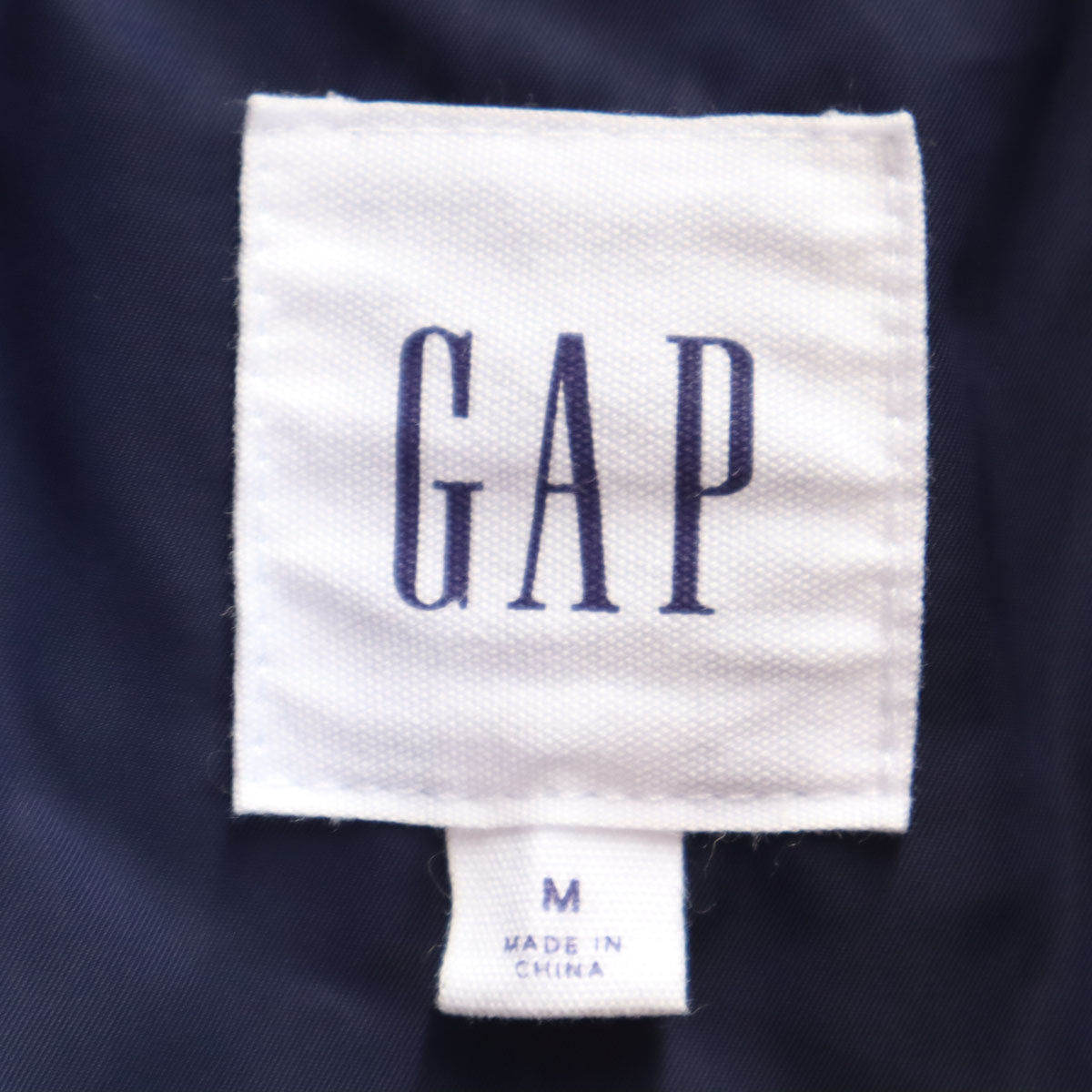 GAP ギャップ ダウンジャケット M ネイビー メンズ