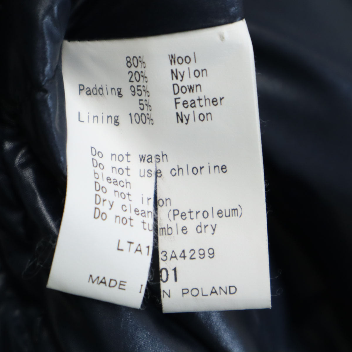 TATRAS タトラス ポーランド製 ダウンコート 1 ネイビー レディース