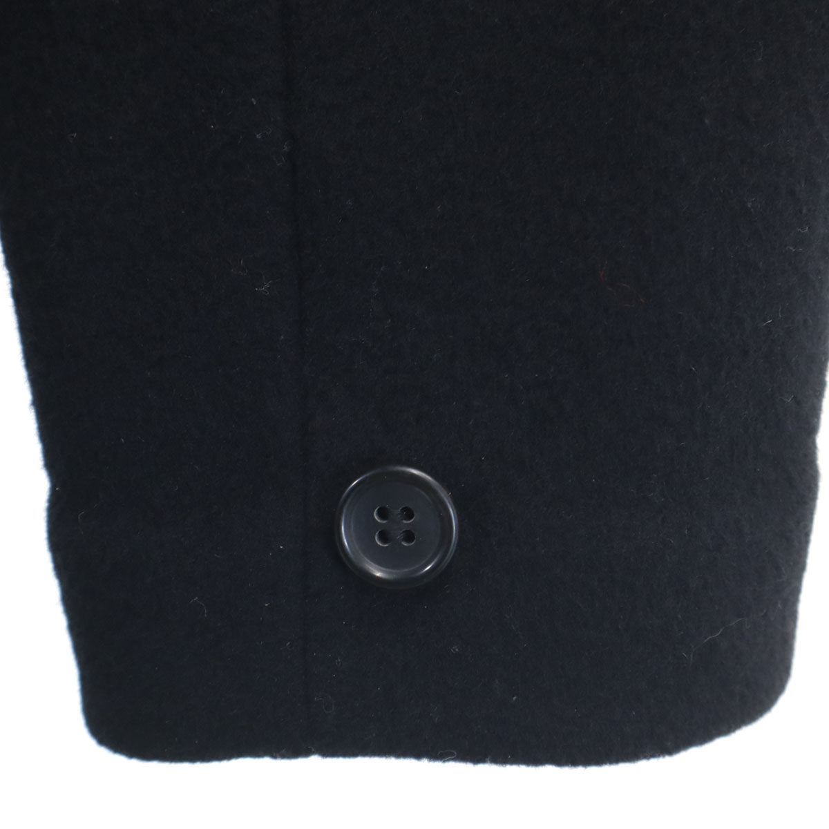 N.HOOLYWOOD エヌハリウッド 日本製 圧縮ウール チェスターコート 38 ブラック メンズ