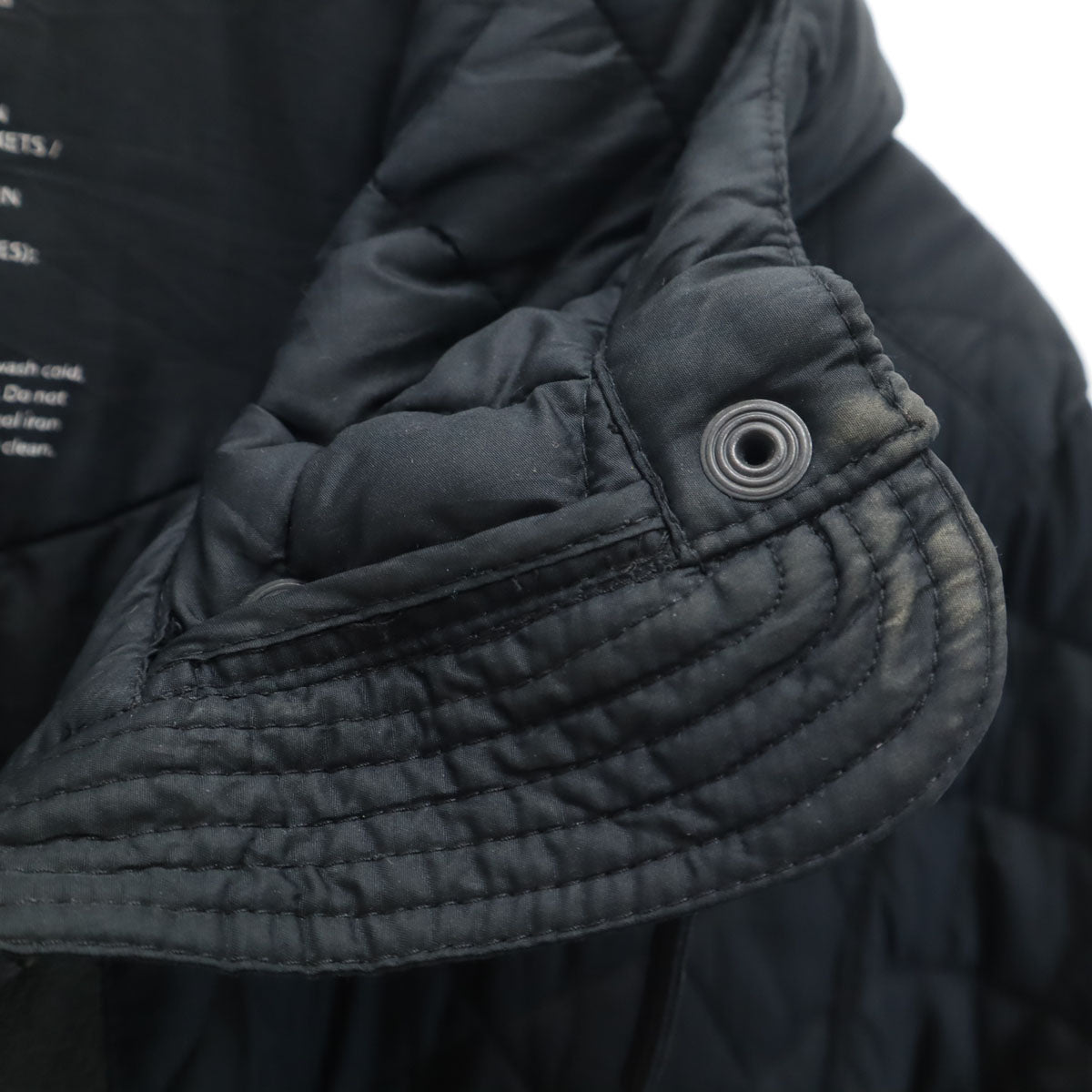 L.L.Bean エルエルビーン キルティング切替 フーデッド コート XL チャコールグレー アウトドア レディース