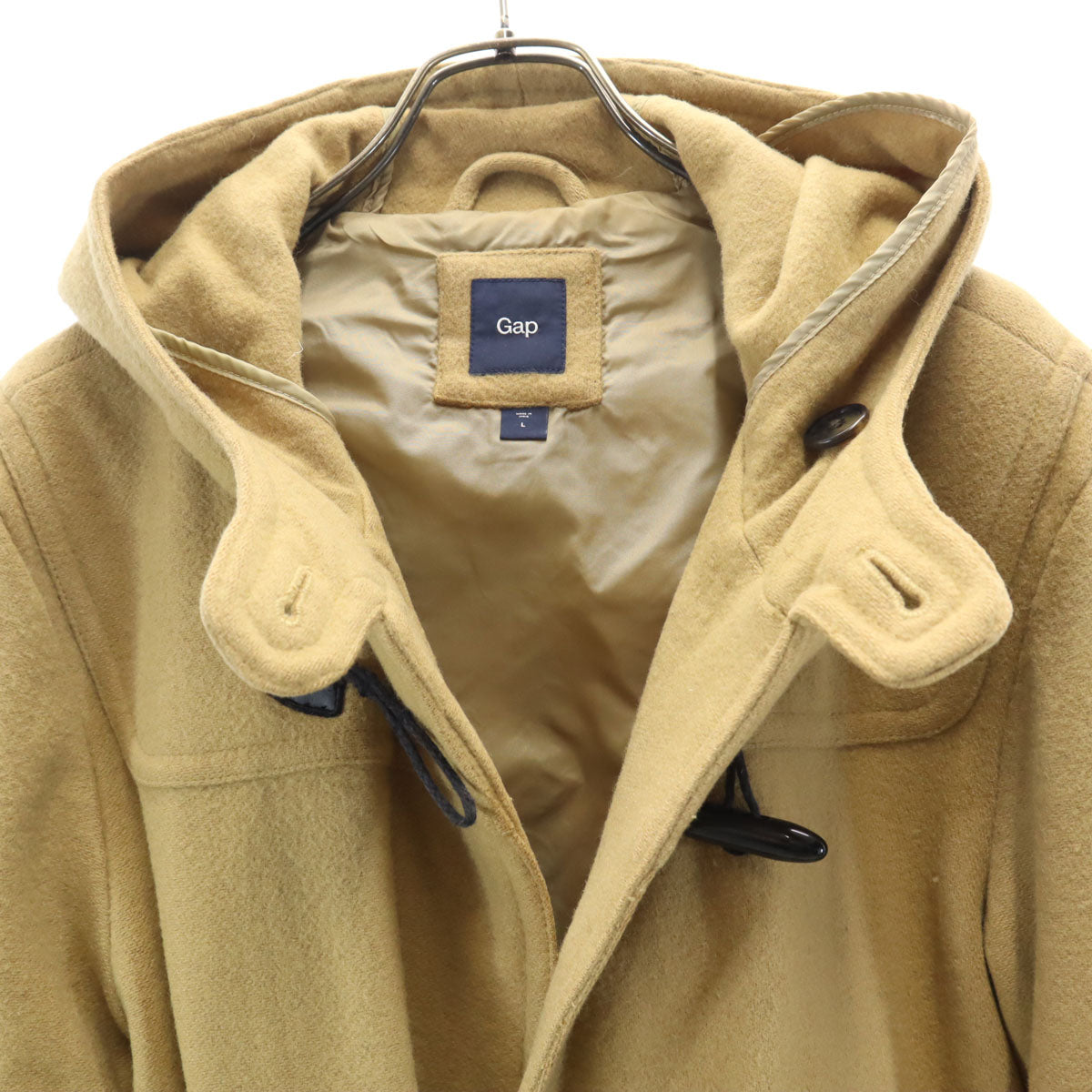 GAP ギャップ ダッフルコート L キャメル メンズ