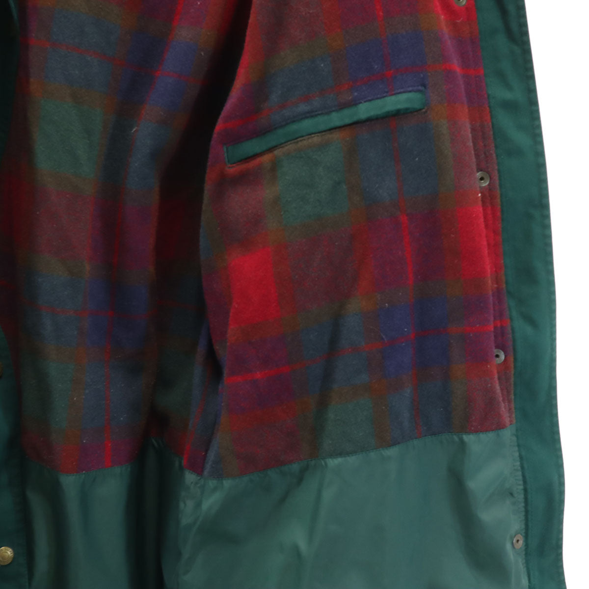 Eddie Bauer エディバウアー 90s オールド 黒タグ マウンテンパーカー L グリーン アウトドア レディース