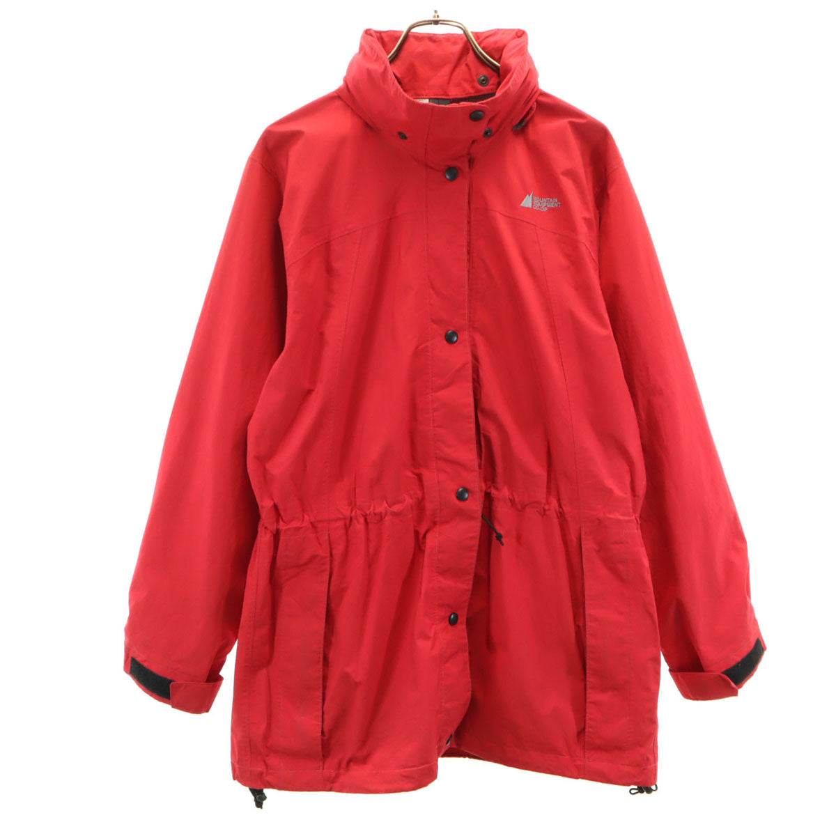 マウンテンイクイップメントコープ カナダ製 ゴアテックス マウンテンパーカー L レッド アウトドア レディース