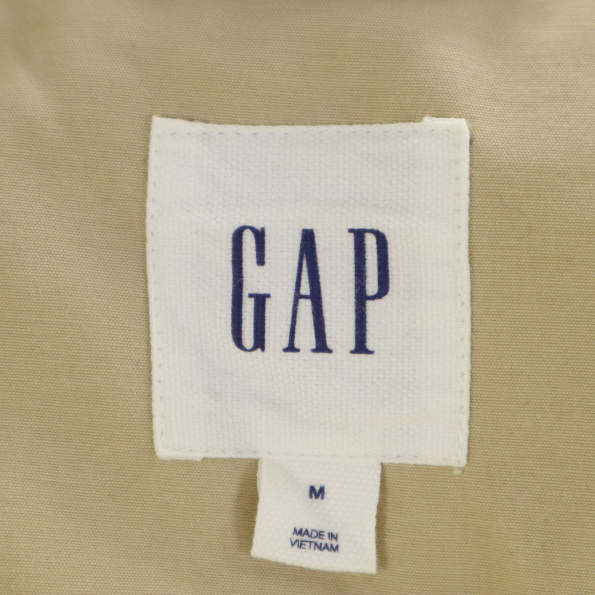 GAP ギャップ ステンカラーコート M ベージュ メンズ