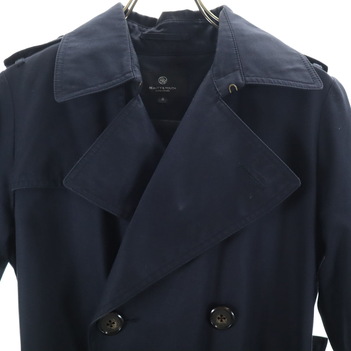 BEAUTY&YOUTH UNITED ARROWS ビューティーアンドユースユナイテッドアローズ トレンチコート S ネイビー レディース