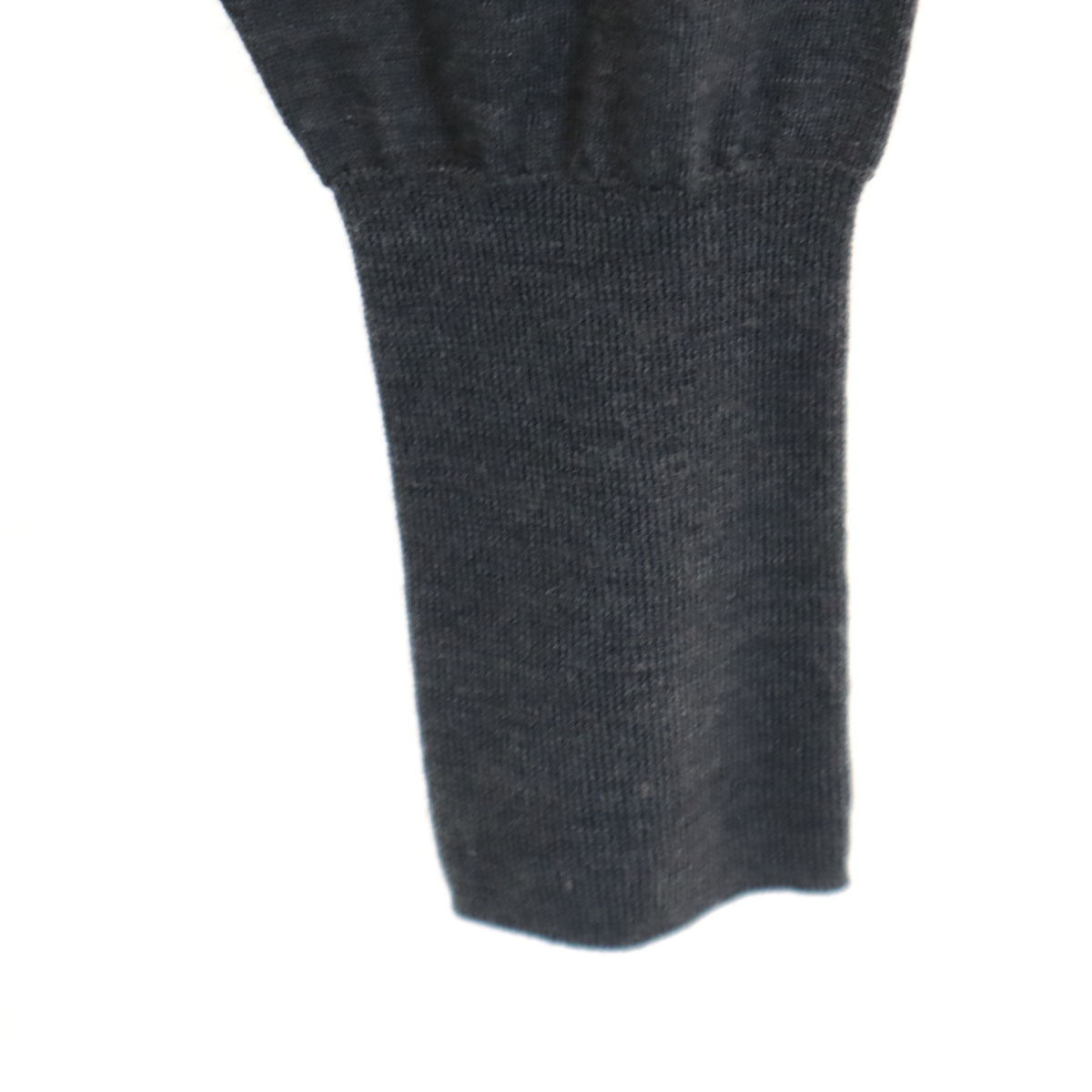 PLAIN PEOPLE プレインピープル ウール100% 長袖 ニット ロングワンピース 3 グレー レディース