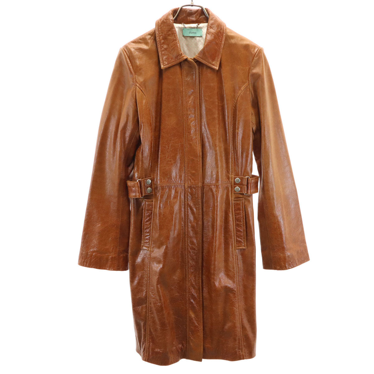 DOMA ドマ 本革 レザーコート キャメル レディース
