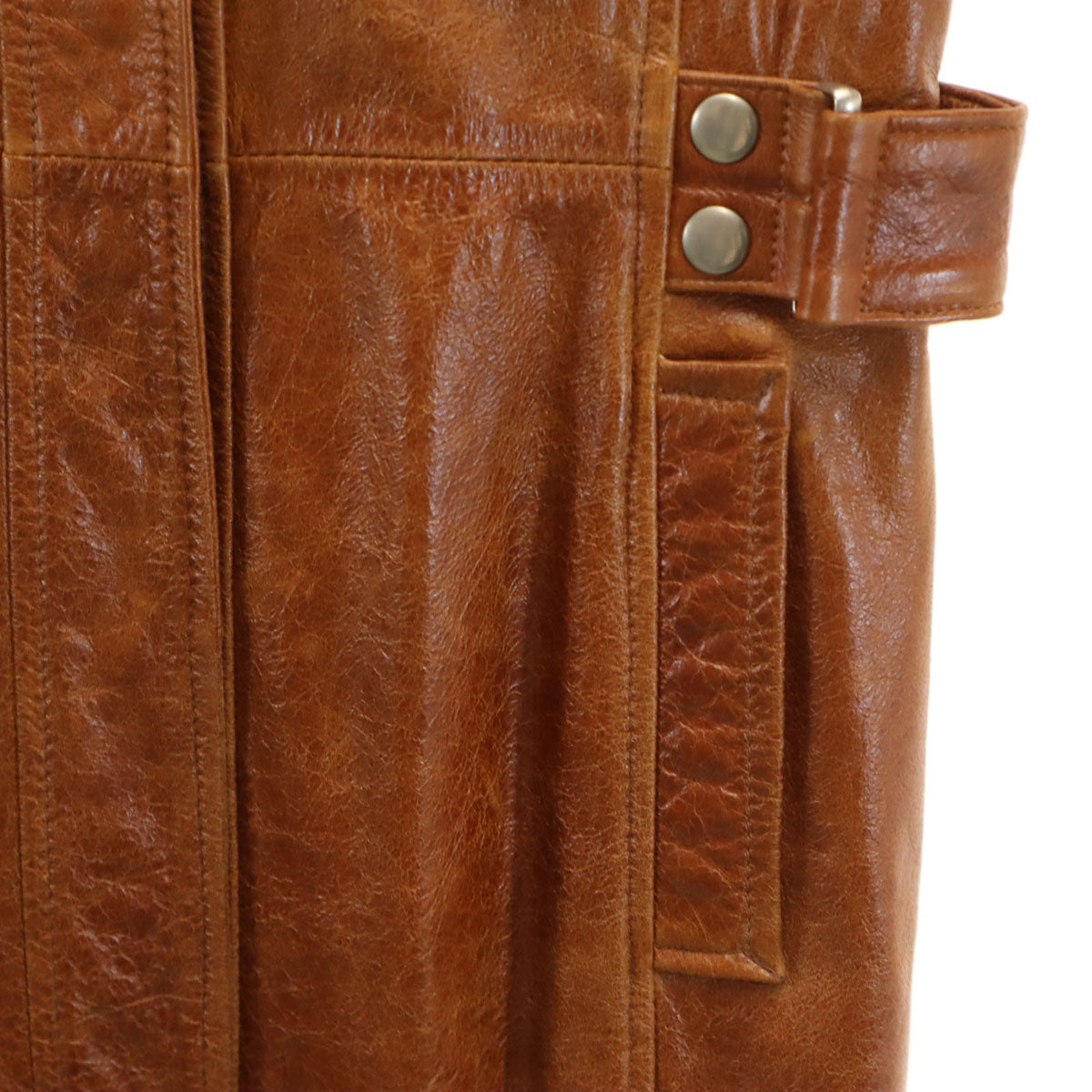 DOMA ドマ 本革 レザーコート キャメル レディース