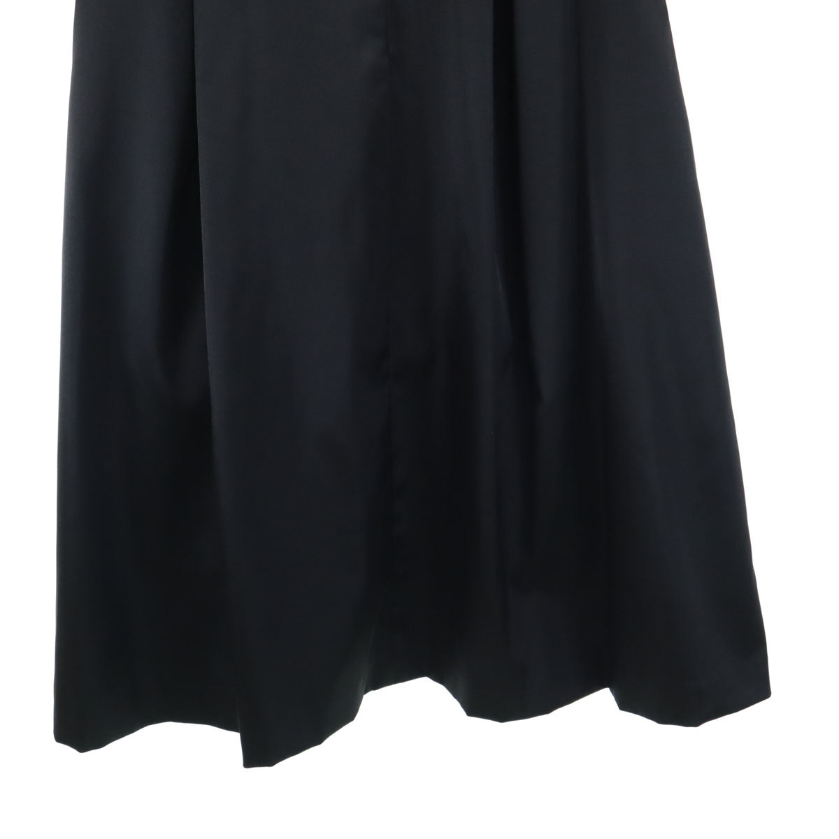 NATURAL BEAUTY ナチュラルビューティー 日本製 7分袖 ワンピース L ブラック レディース