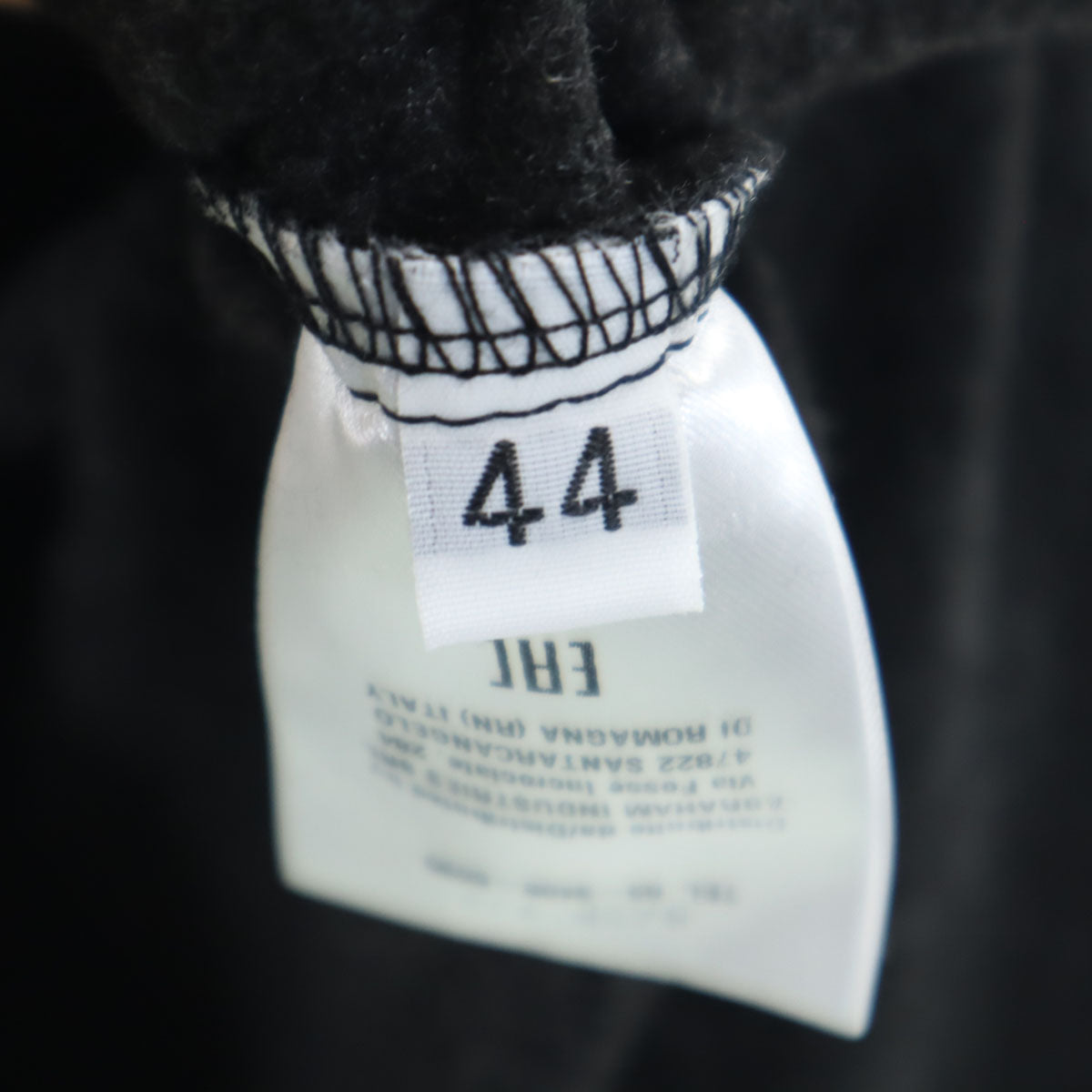 LIVIANA CONTI リビアナコンティ 長袖 天竺 ジャージー生地 チュニック 44 チャコールグレー レディース