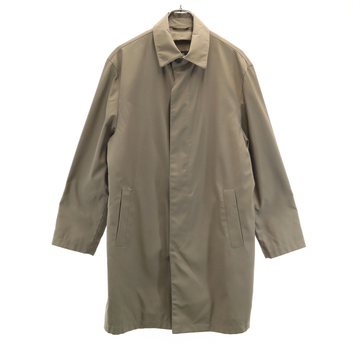 Brooks Brothers ブルックスブラザーズ ステンカラーコート S カーキブラウン メンズ