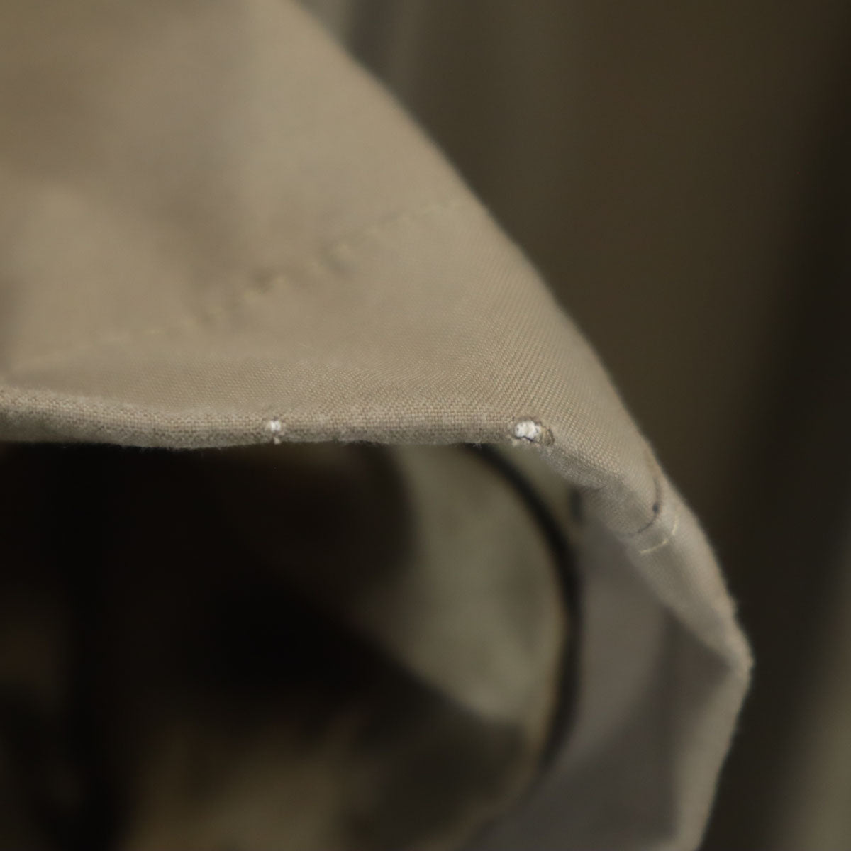 Brooks Brothers ブルックスブラザーズ ステンカラーコート S カーキブラウン メンズ