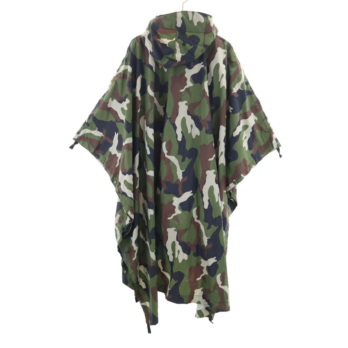 Columbia コロンビア PU1702 カモフラ柄 ピーブルポンチョ ポンチョ M カーキ アウトドア 迷彩 ポケッタブル メンズ