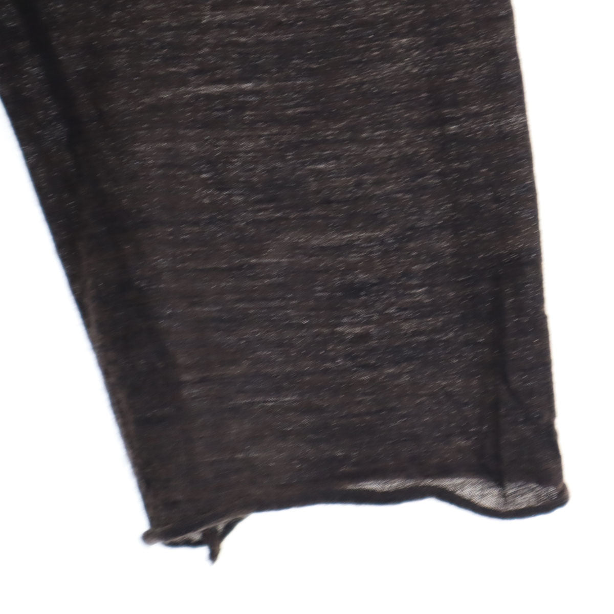 エルザエストロジー ウールブレンド フランス製 長袖 ワンピース 38 ブラウン レディース