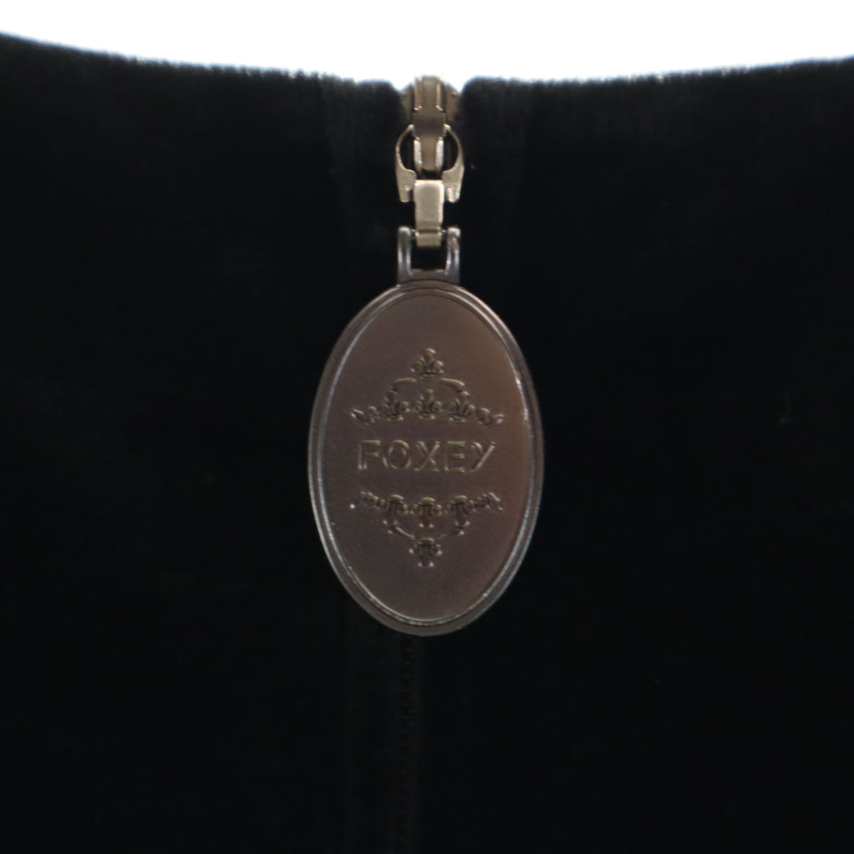 ベロアノワールバイフォクシーニューヨーク 日本製 ワンピース 38 ブラック レディース