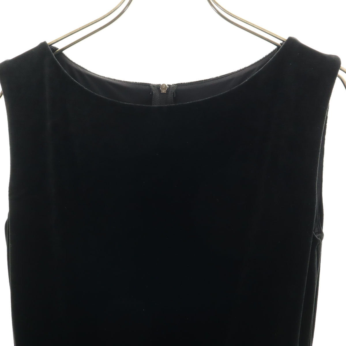 ベロアノワールバイフォクシーニューヨーク 日本製 ワンピース 38 ブラック レディース