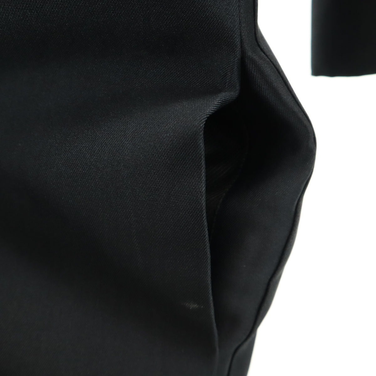 LOUIS VUITTON ルイヴィトン フランス製 シルク 7分袖 コート 36 ブラック系 レディース