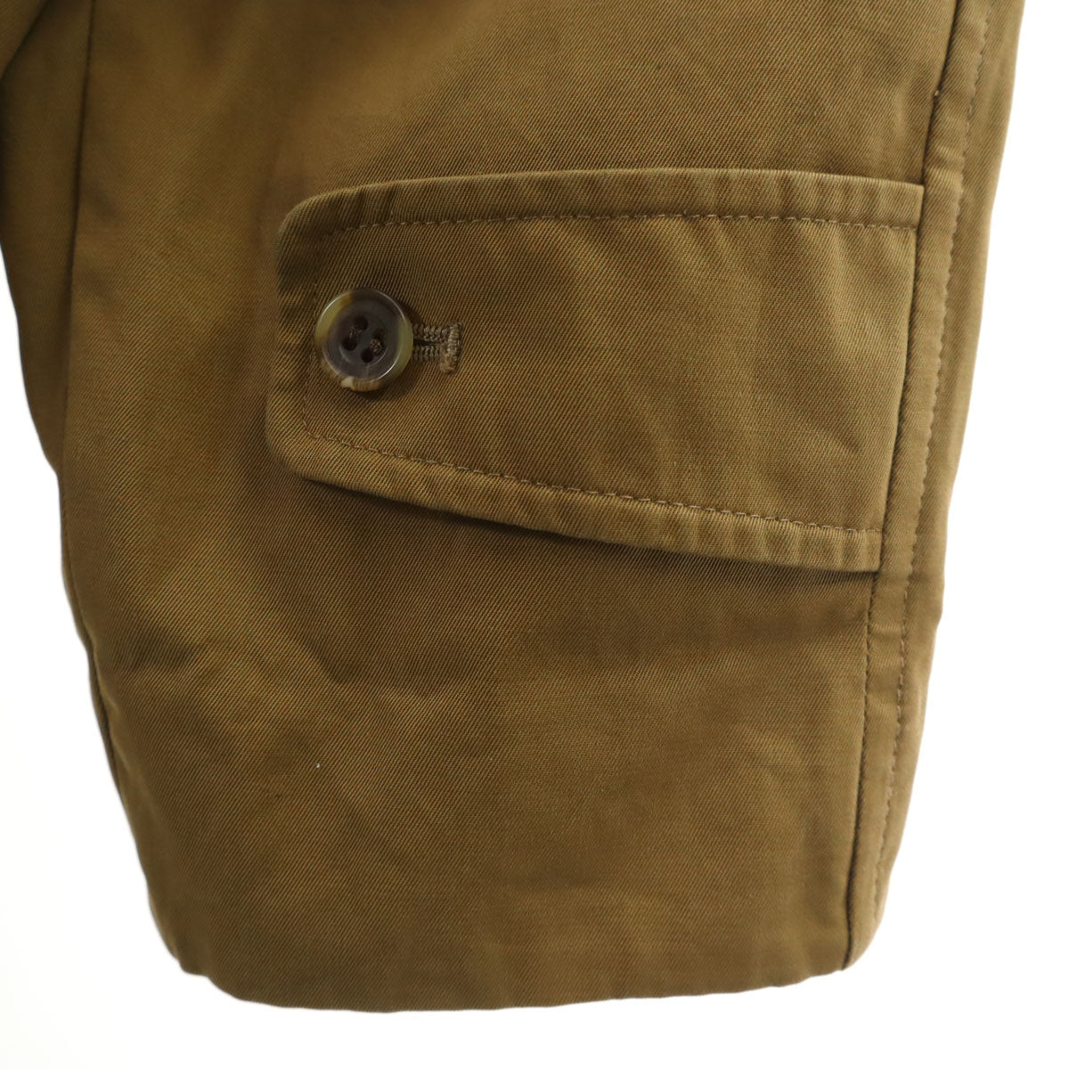 Aquascutum アクアスキュータム 60s 70s イングランド製 ヴィンテージ Aqua5 ステンカラーコート オリーブ メンズ