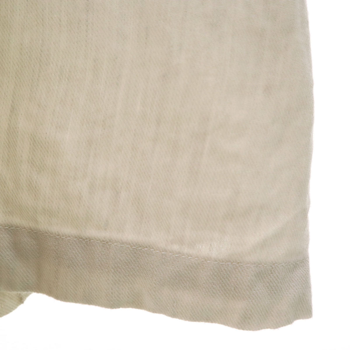 Danton ダントン リネンブレンド ステンカラーコート 34 グレージュ レディース