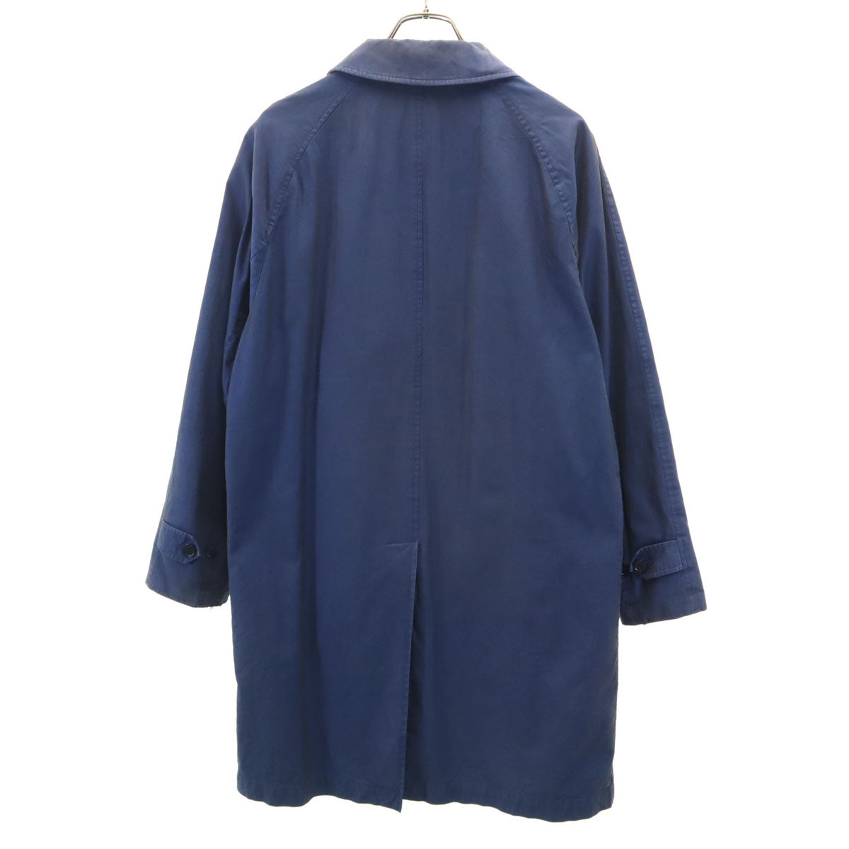 BURBERRY バーバリー イタリア製 ステンカラーコート 50 ネイビー メンズ