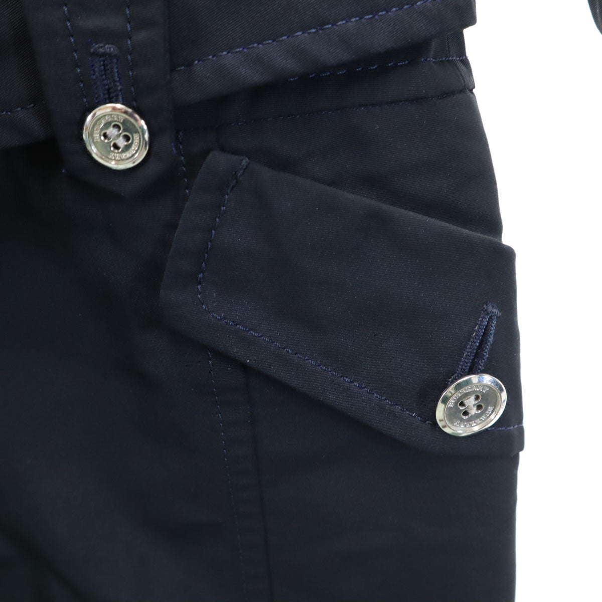 BURBERRY LONDON バーバリーロンドン 日本製 ステンカラーコート 40 ネイビー 三陽商会 レディース